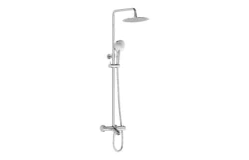 VitrA Aquaheat Bliss 250B Shower Column w/Bath Spout - Chrome