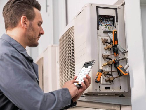 testo 549i NextGen refrigeration testo 549i - High-pressure gauge operated via smartphone